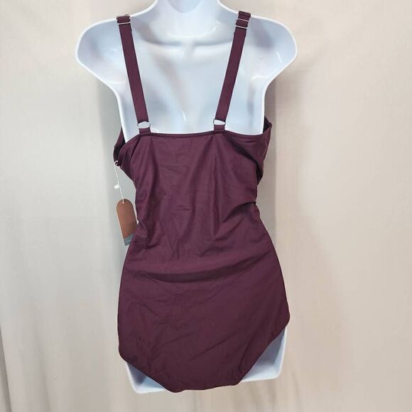 Smismivo Size 2XL Tummy Control Swimsuits for Women Slimming One Piece Bathing S - Picture 2 of 4